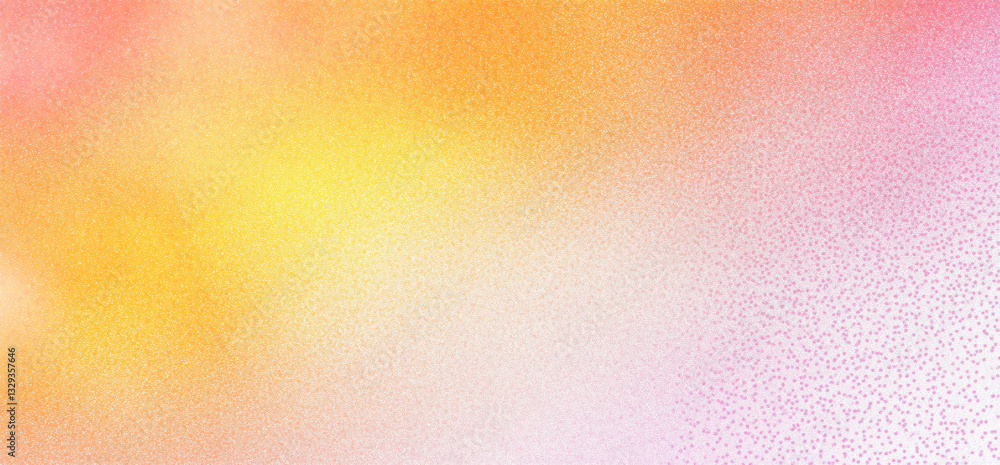 Poster abstract pastel gradient background with subtle texture and pink speckles