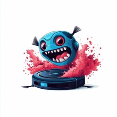 Animated Robot Vacuum