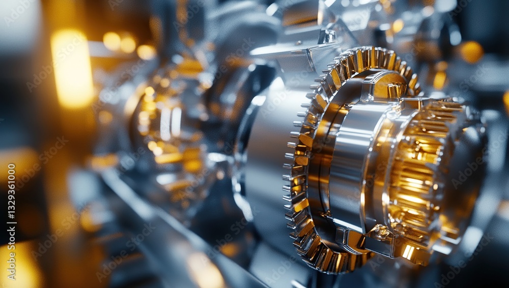 Aufkleber precise gear system: engineering marvel of interlocking components with high precision and smooth op