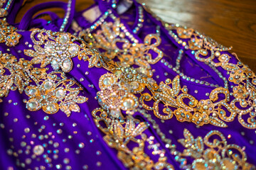 ベリーダンスの煌びやかな衣装