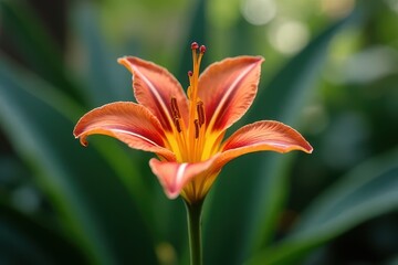 Bright Starflower Elegance Shines Amongst Spectacular Nature Scenery
