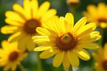 Fototapeta premium Chamomile Blossoms in Full Bloom