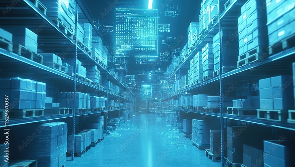 Poster smart warehouse: inventory management system with ai-powered tracking and automation for efficient l