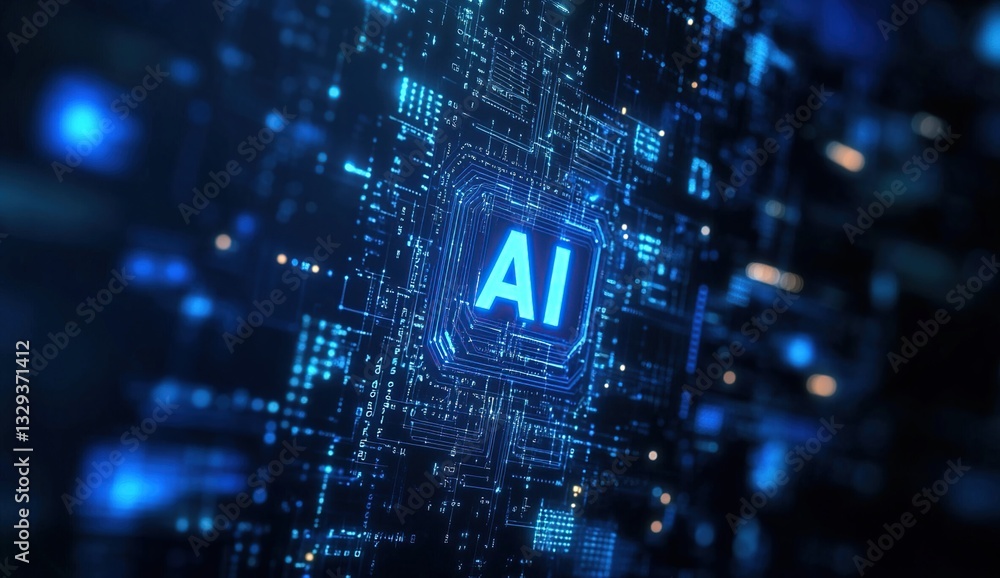 Aufkleber exploring ai: artificial intelligence revolutionizes technology and future applications globally