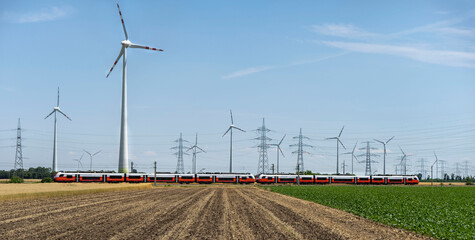 wind turbines farm © Kamil