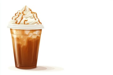 Iced Coffee Delight in a Cup