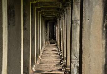 The artistic side of the Angkor Wat temple