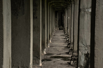 The artistic side of the Angkor Wat temple
