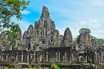 Various views of the Ancient temples in Siem Reap