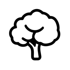 Fresh Vegetable Broccoli Icon