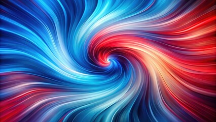 Fototapeta premium Colorful abstract background with blue and red hues blending together in a swirling motion creates a mesmerizing visual effect