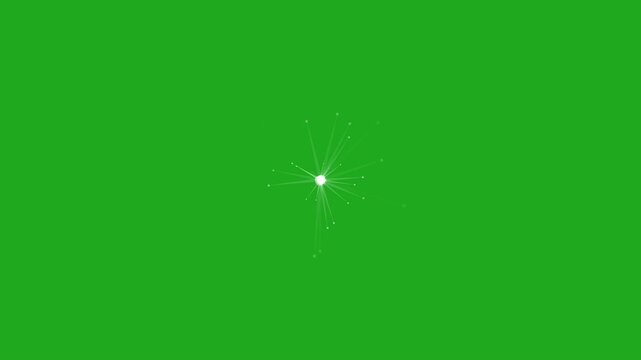 Radiating Rays from the Center &ndash; Dynamic Light Burst Effect