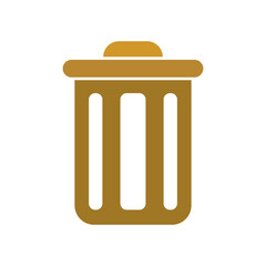 delete trush icon sign clipart vector design