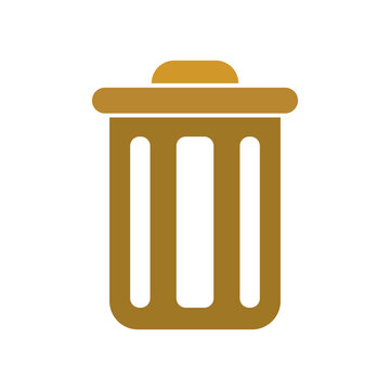 delete trush icon sign clipart vector design