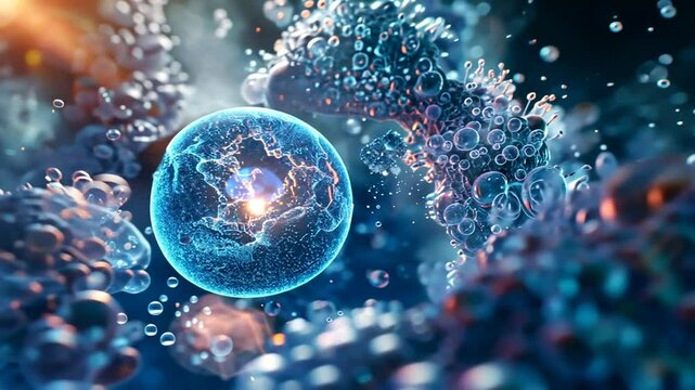 Biochemische Strukturen mit quantenmechanischen Wechselwirkungen