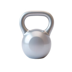 3D Kettlebell Gym Equipment, Fitness Gear with transparant background
