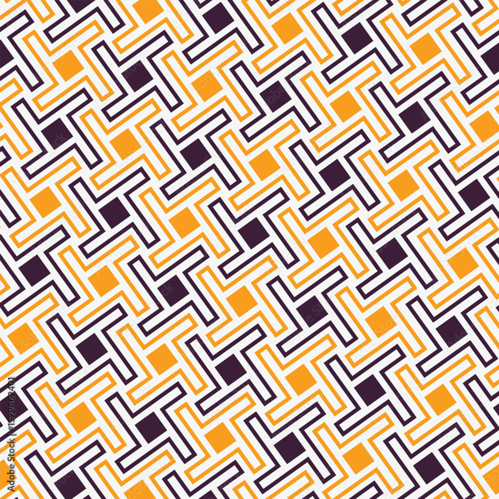 Poster seamless abstract geometric pattern. vector illustration. reflectarray antenna background.