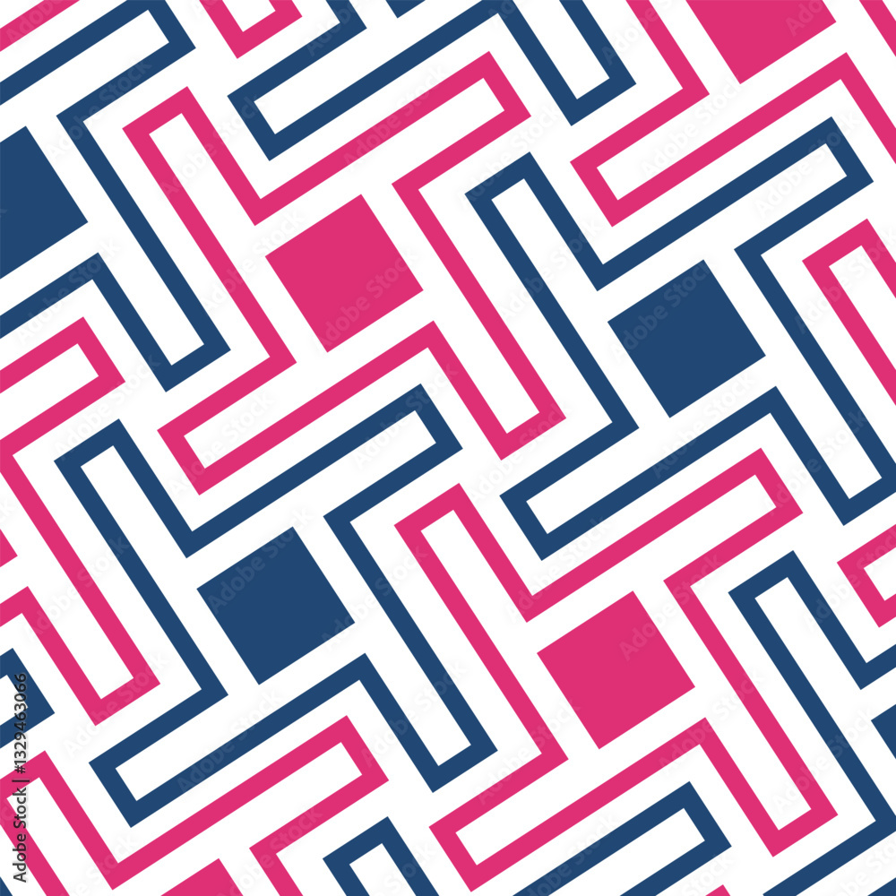 Poster seamless abstract geometric pattern. vector illustration. reflectarray antenna background.