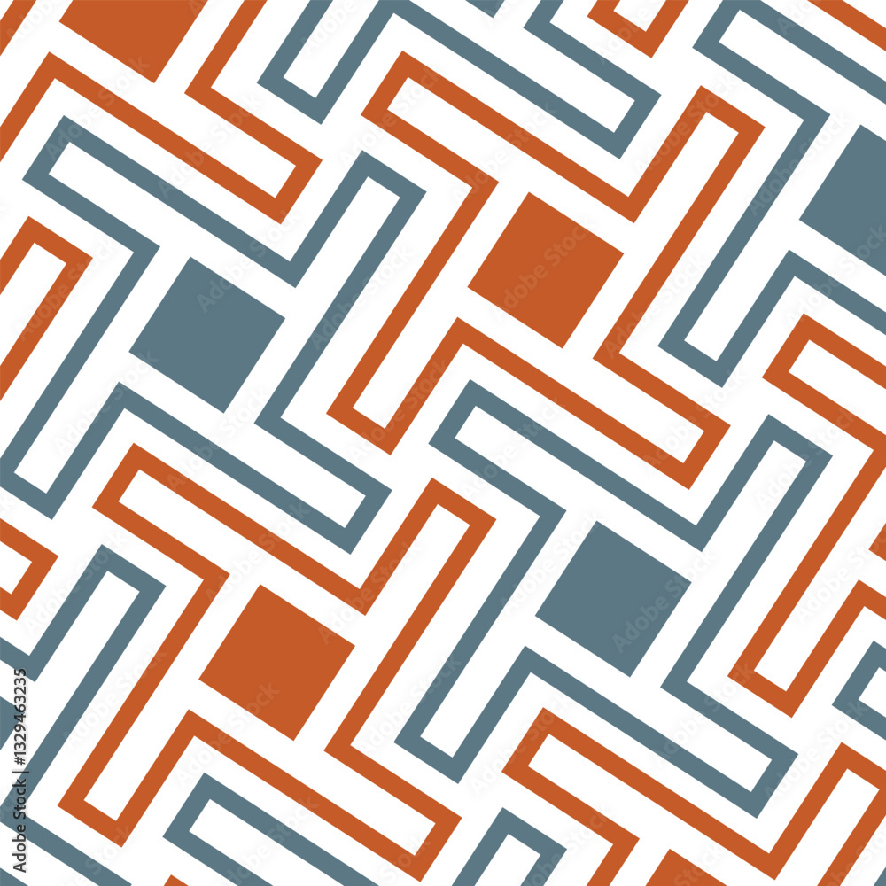 Poster seamless abstract geometric pattern. vector illustration. reflectarray antenna background.