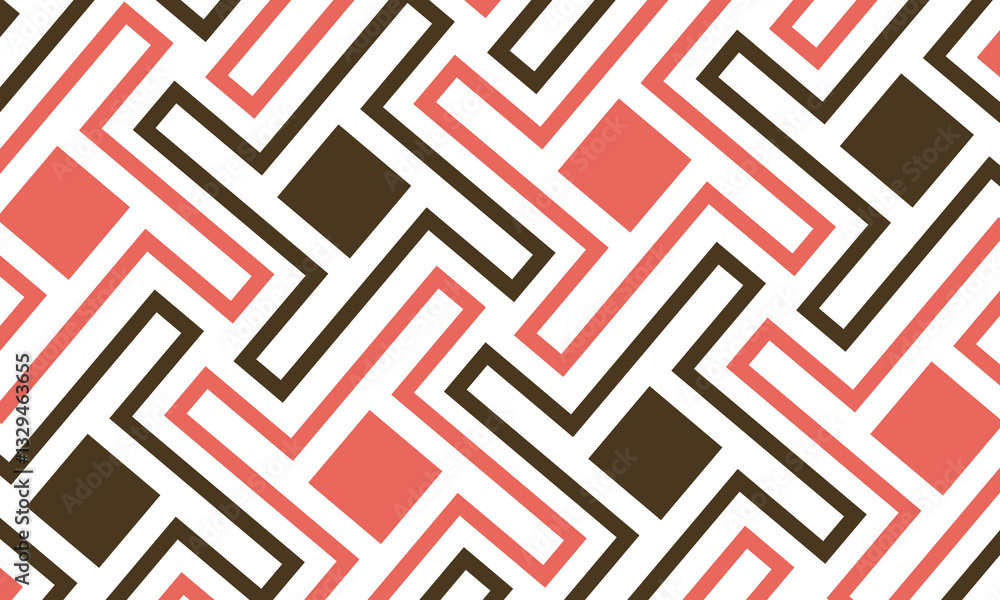 Poster seamless abstract geometric pattern. vector illustration. reflectarray antenna background.