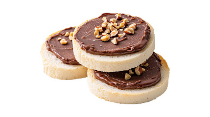 Delicious Chocolate Cream and Hazelnut on Toast