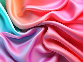 Fototapeta premium A smooth pastel gradient background, soft color blending, aesthetic and calming tones, perfect for beauty and fashion advertisements, ultra-detailed