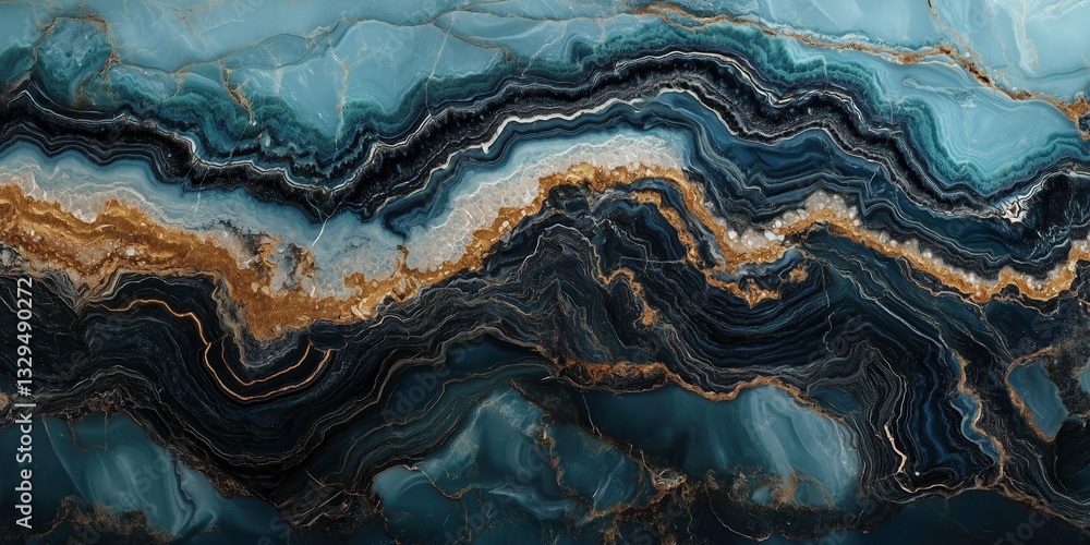 Poster abstract marble texture: the image presents an artistic, close-up view of a marble texture with swir