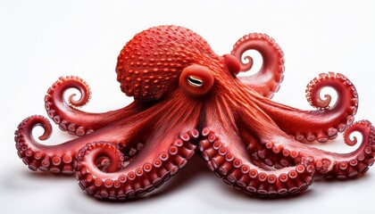 Fototapeta premium octopus on a white background