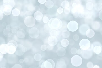 Beautiful bright blue sky bokeh illustration, soft elegant white circles background design