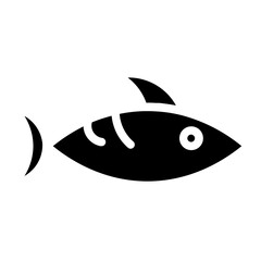 Fish Life Sea Glyph Icon