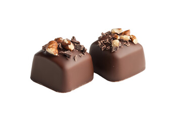 Round chocolate splash with chocolate drops , chocolate wave on air isolated on white background