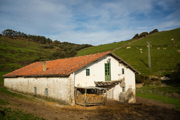 old house in the mountains