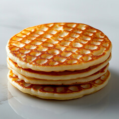 one round, thin blini