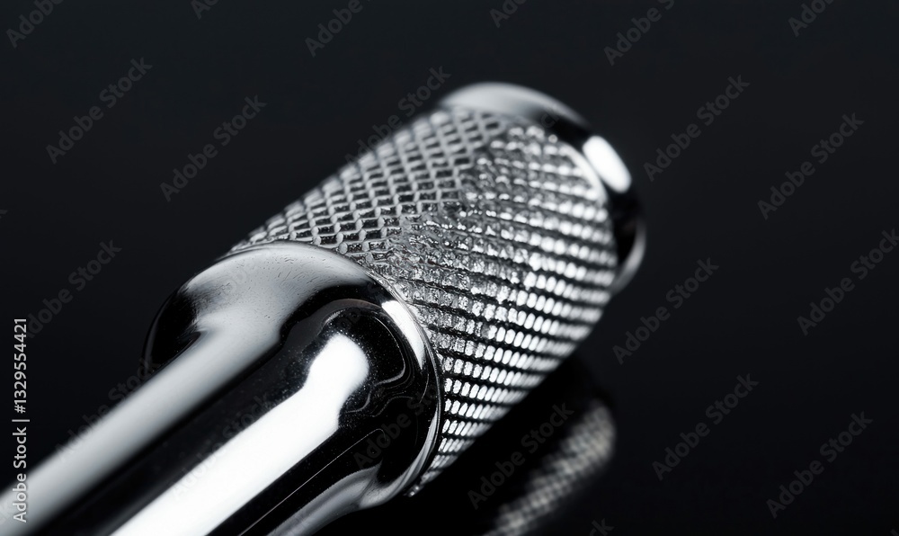 Poster chrome socket handle detail