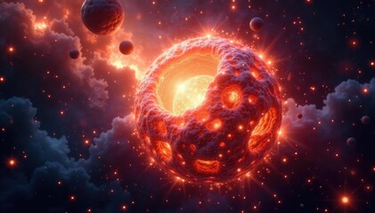 Overcooked stellar material forming a white dwarf, supernova remnants, astronomy, dense matter
