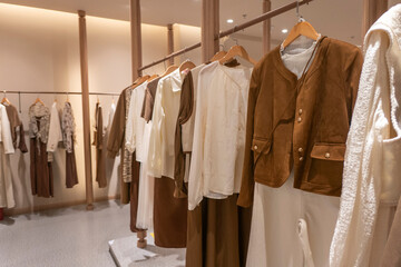 Women's fashion store in the shopping center