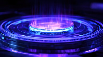 Holographic Projection of Quantum Computing Power