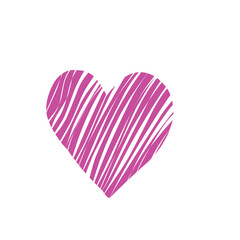 love pink slice icon symbol illustration eps10