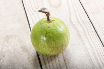 Tropical sweet fruit Sapote Star apple