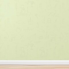  Subtle Green Wallpaper with a Soft Linen Texture for Cozy Interiors