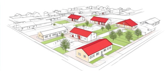 Architectural Design: Residential Housing Development Plan