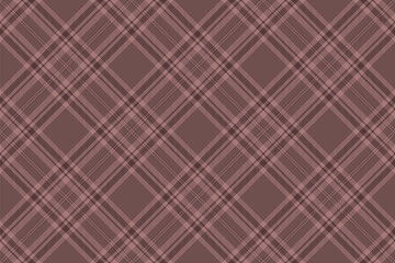 Subtle mauve and brown diagonal plaid pattern.  Perfect for textile design, website backgrounds, or crafting projects.