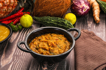 Indian cuisine - Dal Tadka lentil