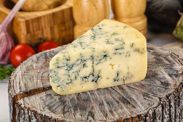 Dor blue cheese with mold