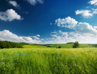 Obraz premium Generated image 5月の青空