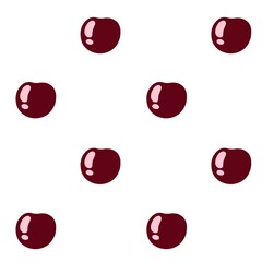 cherry summer seamless pattern