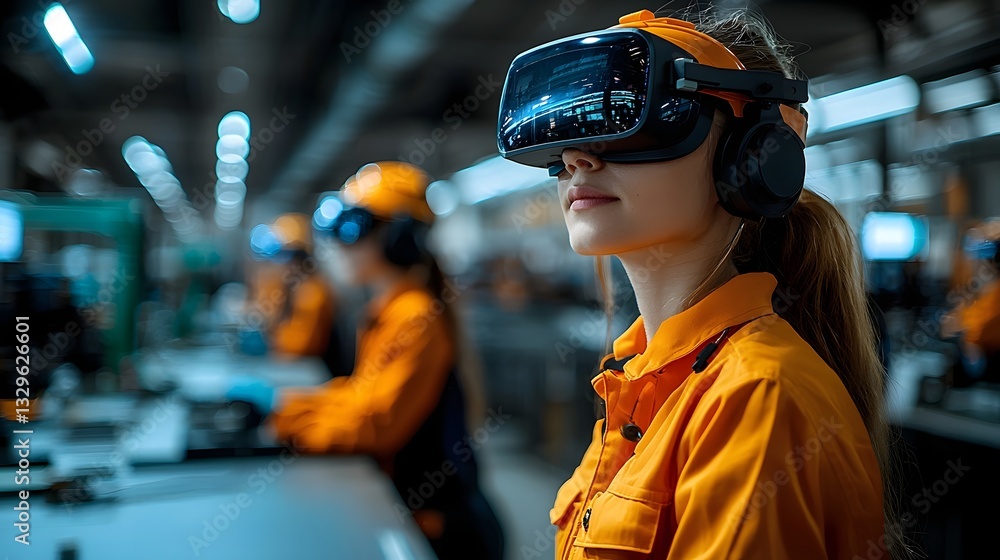 Poster factory inspectors utilizing wearable tech for control and efficiency
