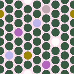 Pattern background for design. Colorful shapes seamless pattern.