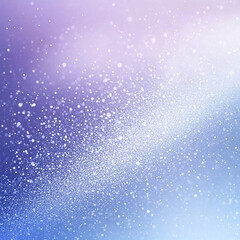 Obraz premium Shimmering abstract background with starry white and blue specks forming a dreamy and celestial gradient in a soft glowing night sky 