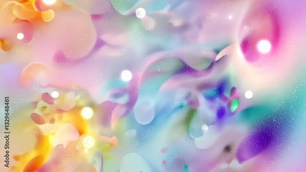 Poster this captivating display showcases vibrant colors and gentle movement, creating a mesmerizing visual